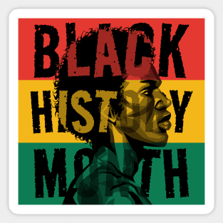 Black history month Africa /BLACK PRIDE Sticker